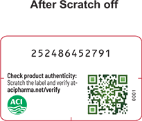 Where to find verification code on ACI products